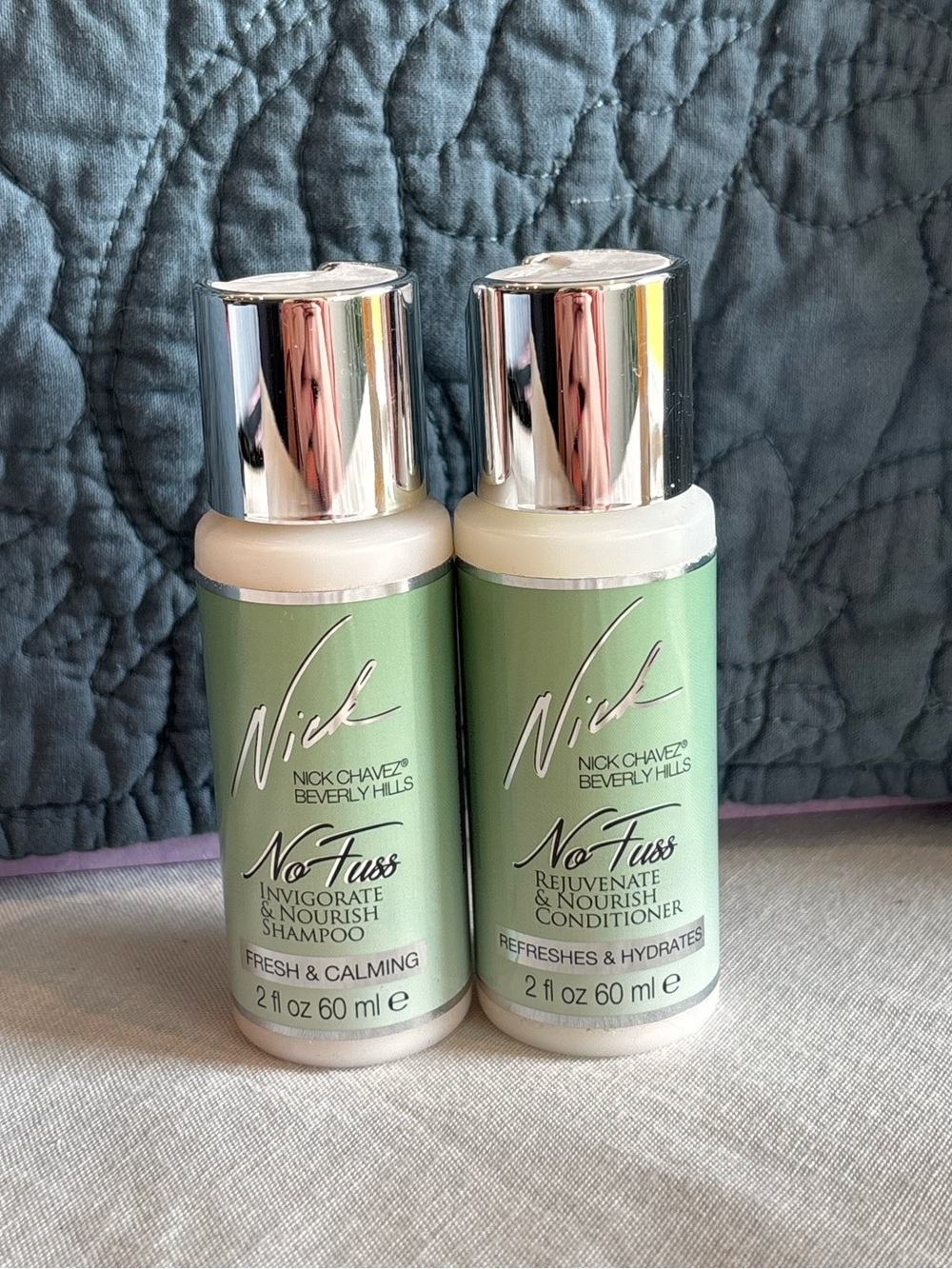 Nick Chavez Advanced Plump N Thick Expander Hair Thickening Elixir Lot of 2 NEW